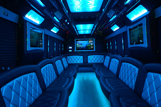 party bus lounge